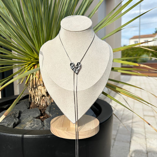 Romantic “Sliding Heart” Necklace